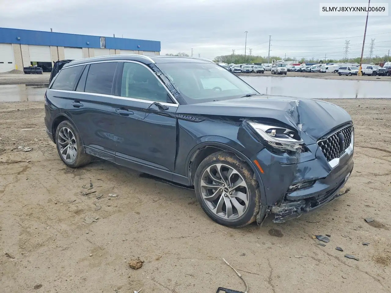 2022 Lincoln Aviator Grand Touring VIN: 5LMYJ8XYXNNL00609 Lot: 52625456