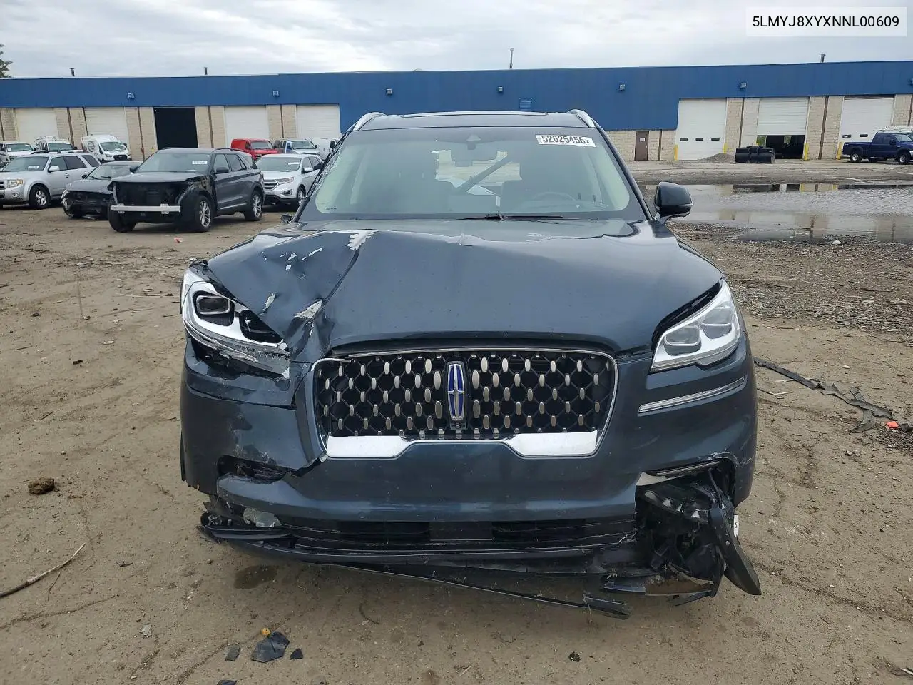 2022 Lincoln Aviator Grand Touring VIN: 5LMYJ8XYXNNL00609 Lot: 52625456
