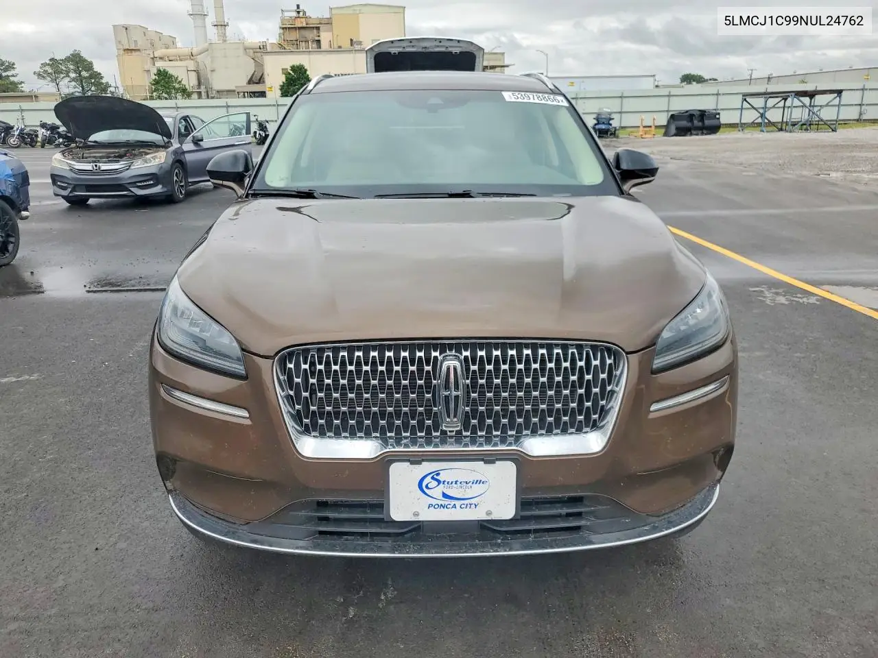 2022 Lincoln Corsair VIN: 5LMCJ1C99NUL24762 Lot: 53978866