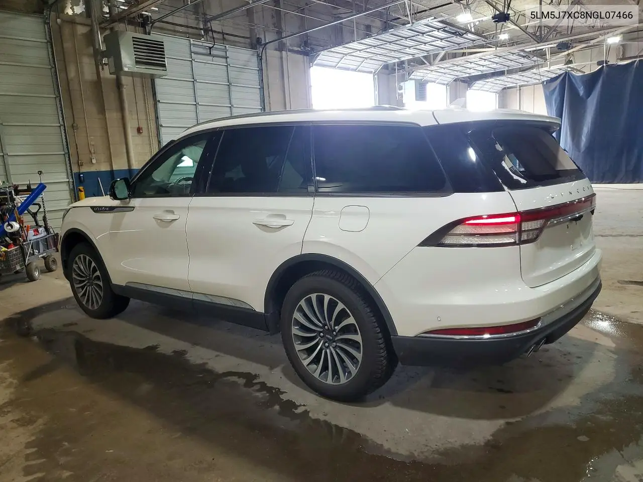 2022 Lincoln Aviator Reserve VIN: 5LM5J7XC8NGL07466 Lot: 54433436