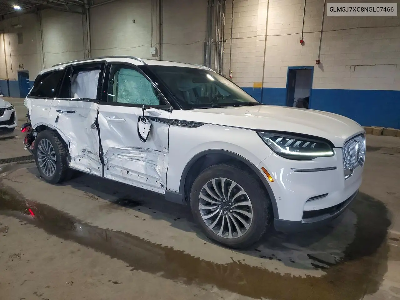 2022 Lincoln Aviator Reserve VIN: 5LM5J7XC8NGL07466 Lot: 54433436