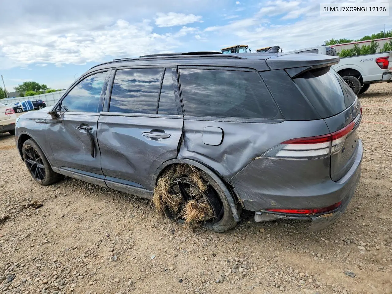 2022 Lincoln Aviator Reserve VIN: 5LM5J7XC9NGL12126 Lot: 55514996