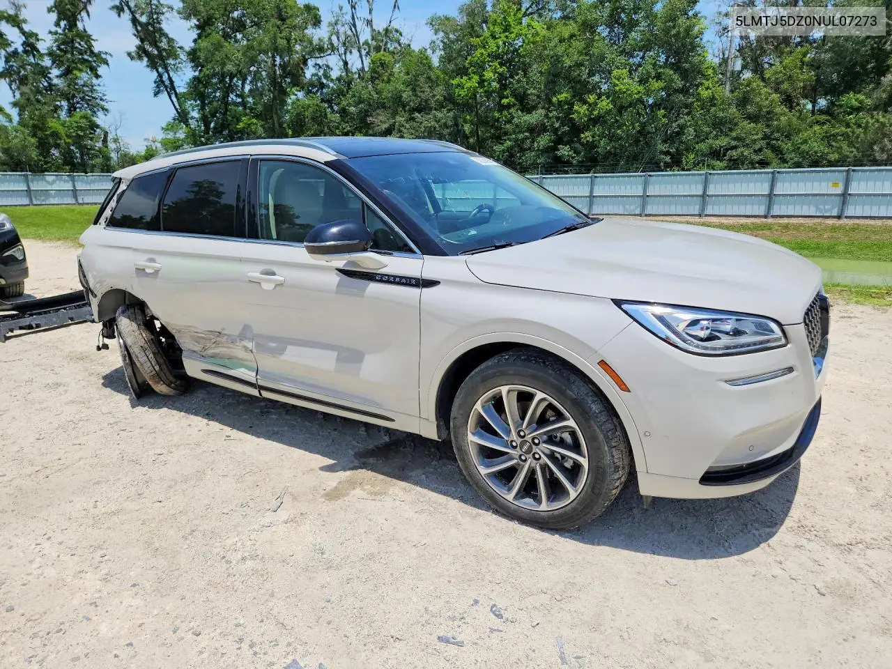 2022 Lincoln Corsair Grand Touring VIN: 5LMTJ5DZ0NUL07273 Lot: 55554356