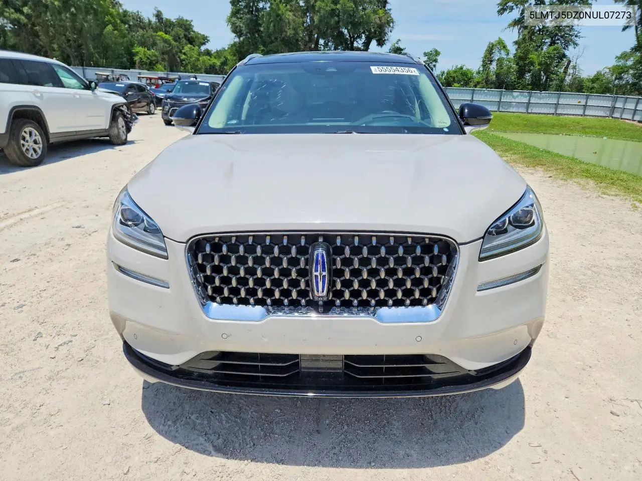 2022 Lincoln Corsair Grand Touring VIN: 5LMTJ5DZ0NUL07273 Lot: 55554356
