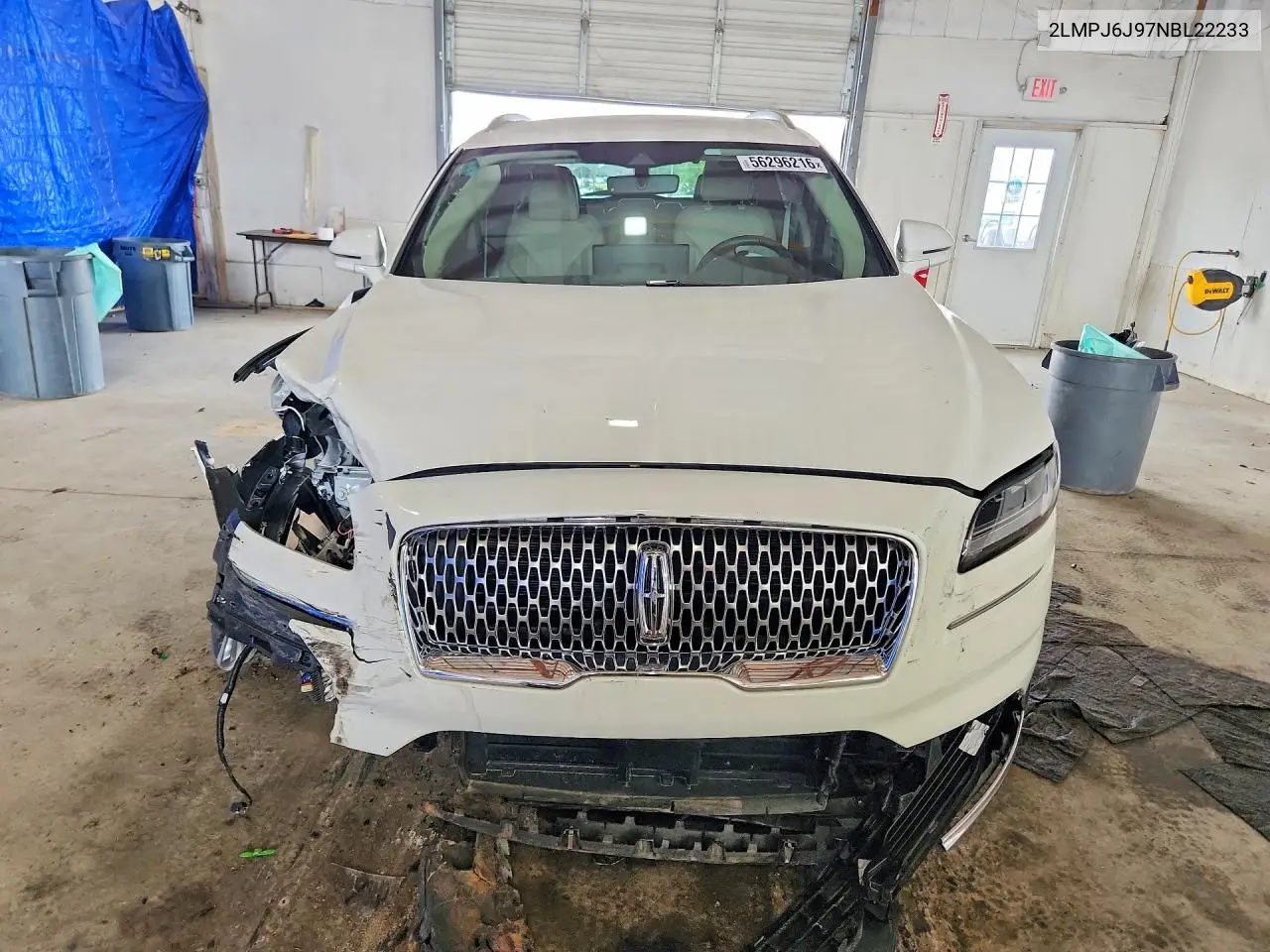 2022 Lincoln Nautilus VIN: 2LMPJ6J97NBL22233 Lot: 56296216