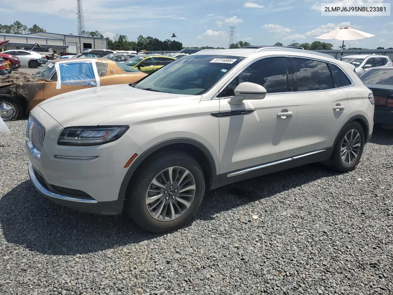 2022 Lincoln Nautilus VIN: 2LMPJ6J95NBL23381 Lot: 57216906