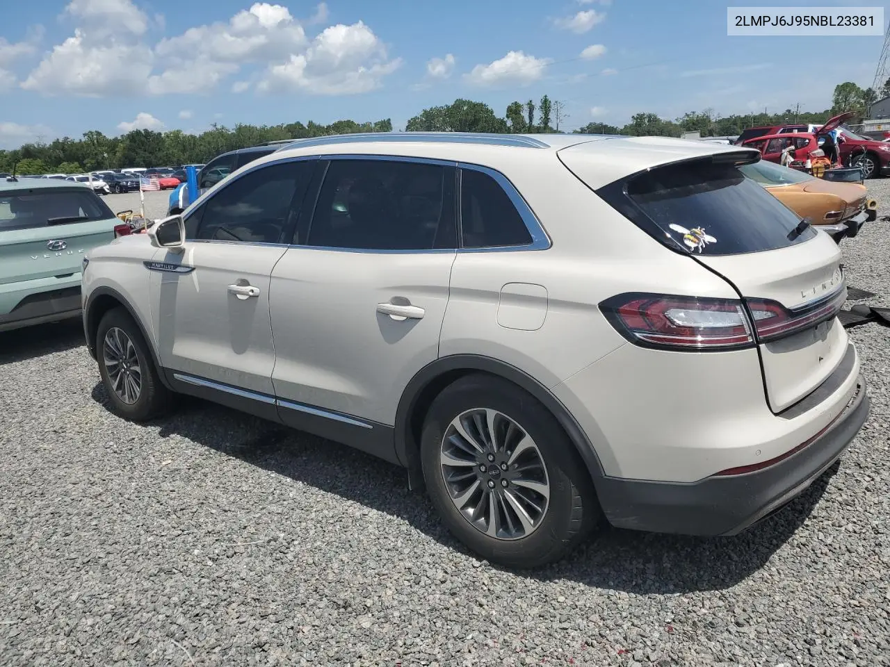 2022 Lincoln Nautilus VIN: 2LMPJ6J95NBL23381 Lot: 57216906