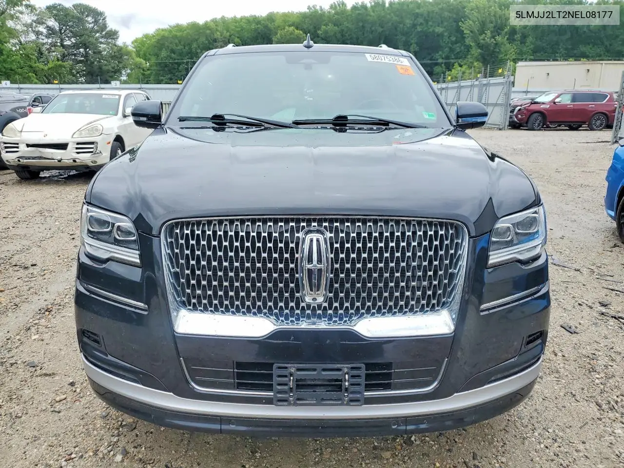 2022 Lincoln Navigator Reserve VIN: 5LMJJ2LT2NEL08177 Lot: 58075386