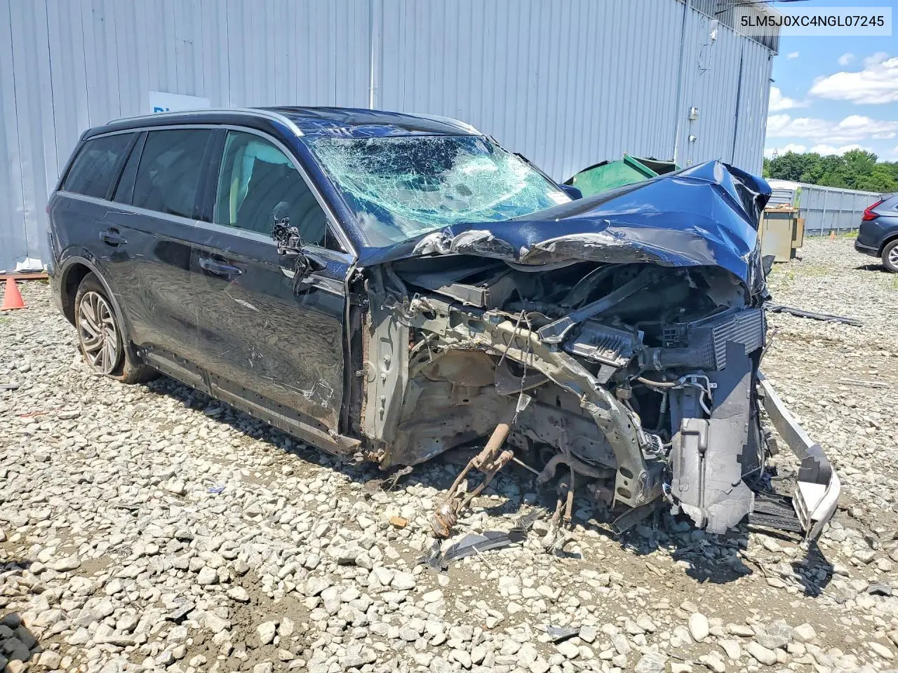 2022 Lincoln Aviator VIN: 5LM5J0XC4NGL07245 Lot: 58775556