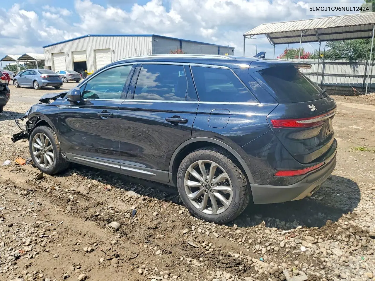2022 Lincoln Corsair VIN: 5LMCJ1C96NUL12424 Lot: 60318936