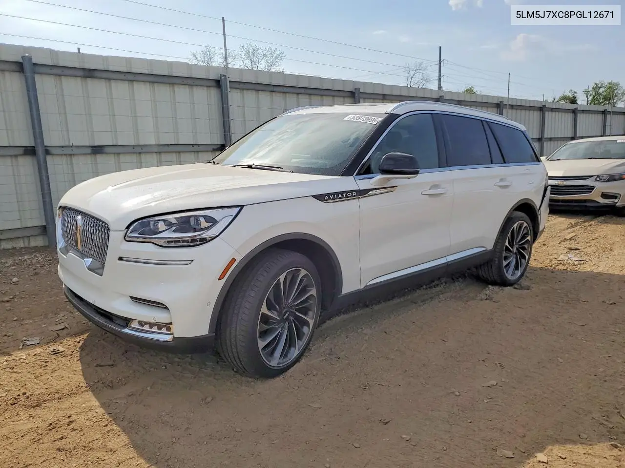 2023 Lincoln Aviator Reserve VIN: 5LM5J7XC8PGL12671 Lot: 53973996