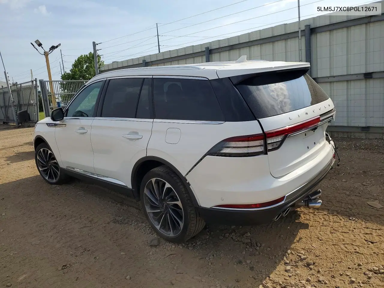 2023 Lincoln Aviator Reserve VIN: 5LM5J7XC8PGL12671 Lot: 53973996