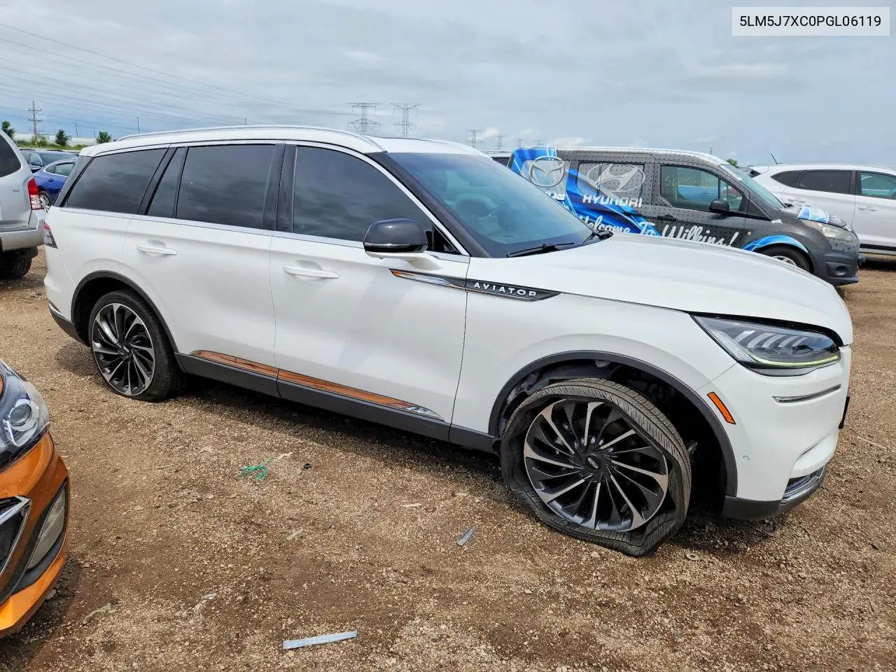 2023 Lincoln Aviator Reserve VIN: 5LM5J7XC0PGL06119 Lot: 56680766
