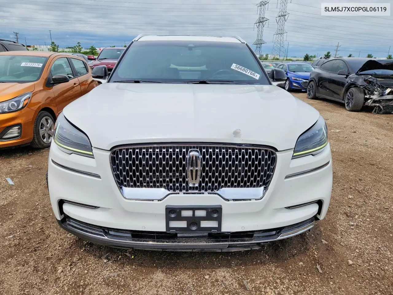 2023 Lincoln Aviator Reserve VIN: 5LM5J7XC0PGL06119 Lot: 56680766