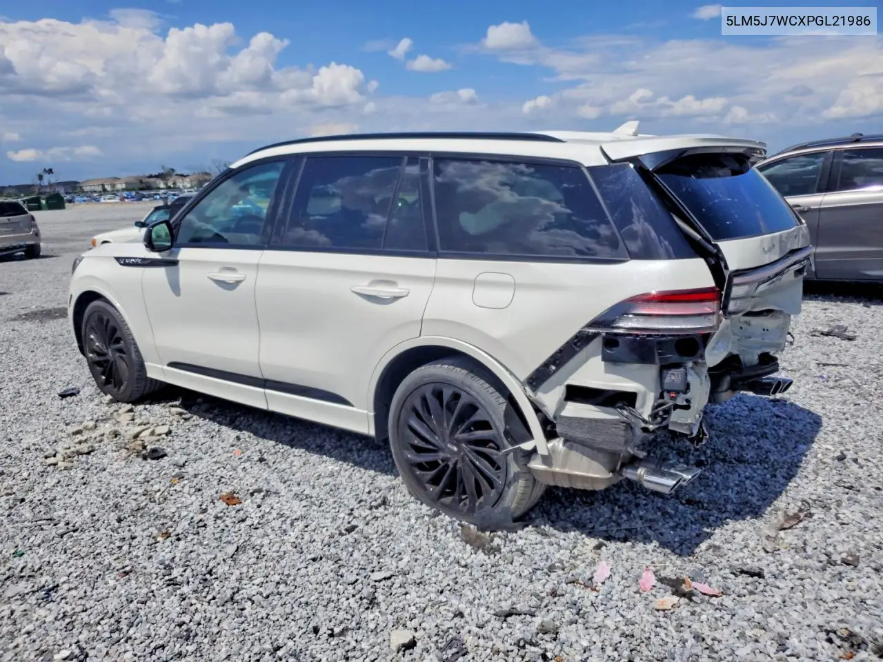 2023 Lincoln Aviator Reserve VIN: 5LM5J7WCXPGL21986 Lot: 56792436