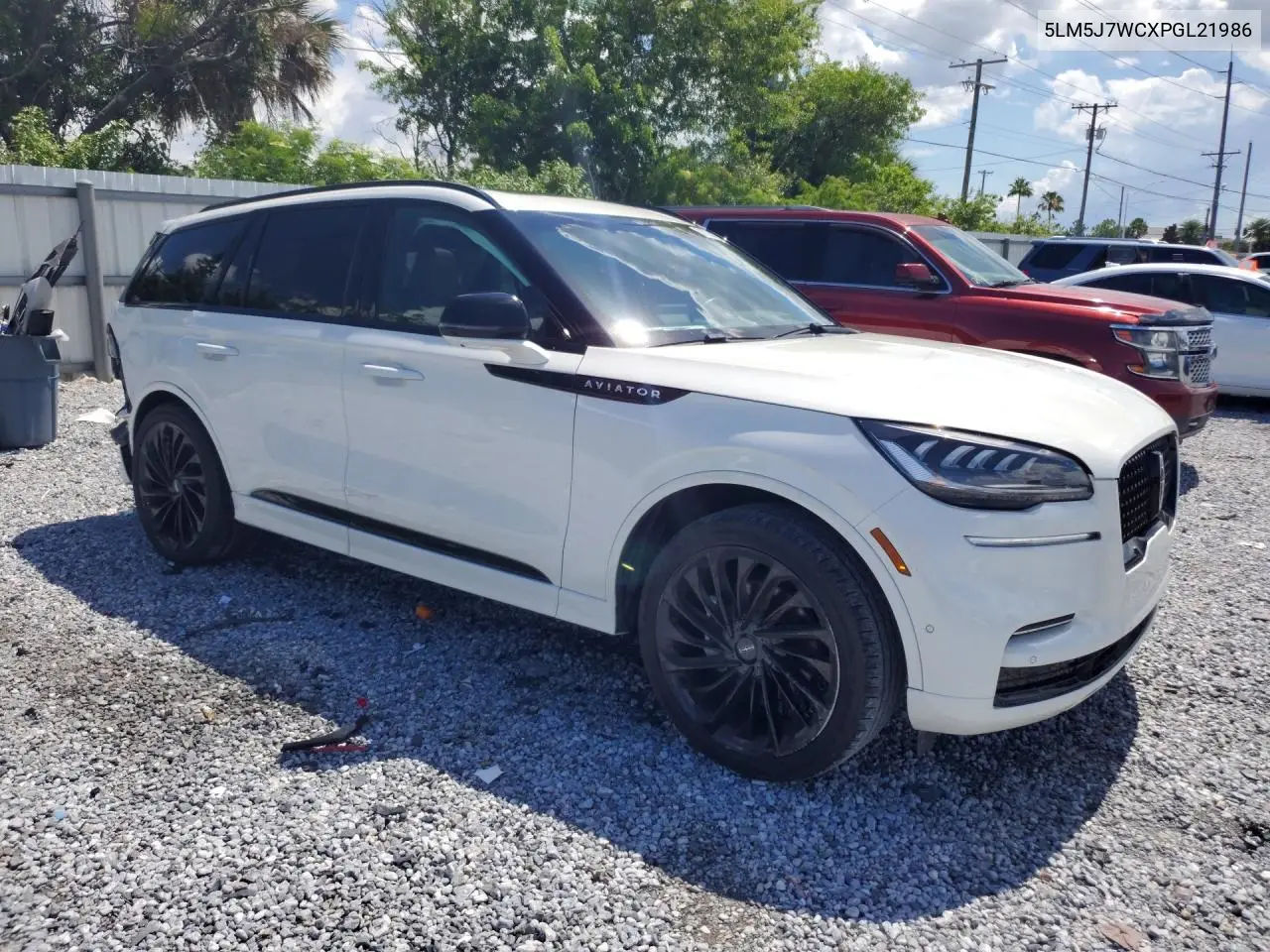 2023 Lincoln Aviator Reserve VIN: 5LM5J7WCXPGL21986 Lot: 56792436