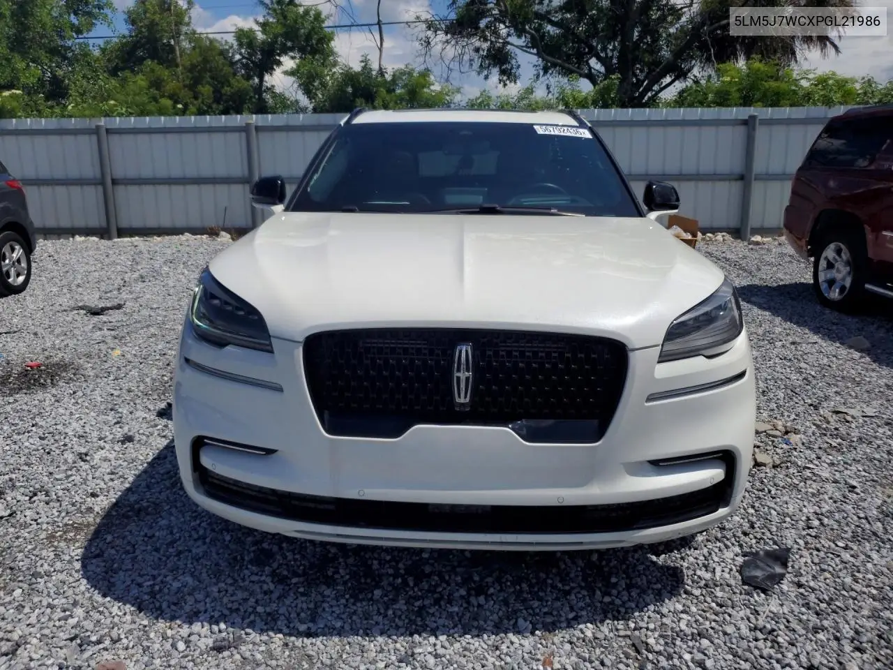 2023 Lincoln Aviator Reserve VIN: 5LM5J7WCXPGL21986 Lot: 56792436