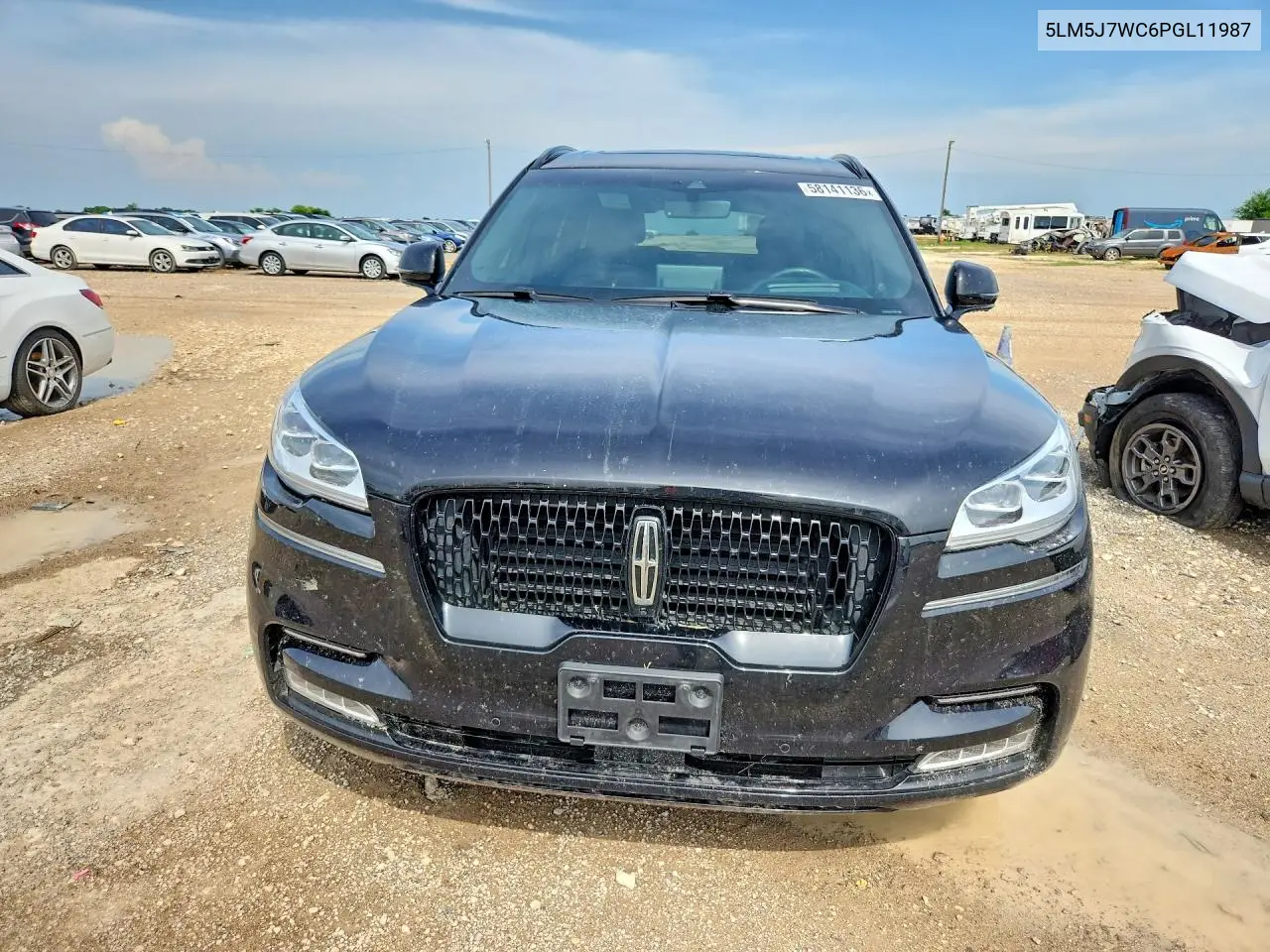 2023 Lincoln Aviator Reserve VIN: 5LM5J7WC6PGL11987 Lot: 58141136