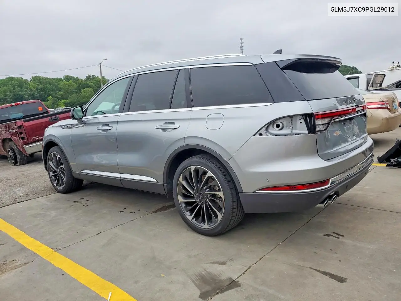 2023 Lincoln Aviator Reserve VIN: 5LM5J7XC9PGL29012 Lot: 58363326