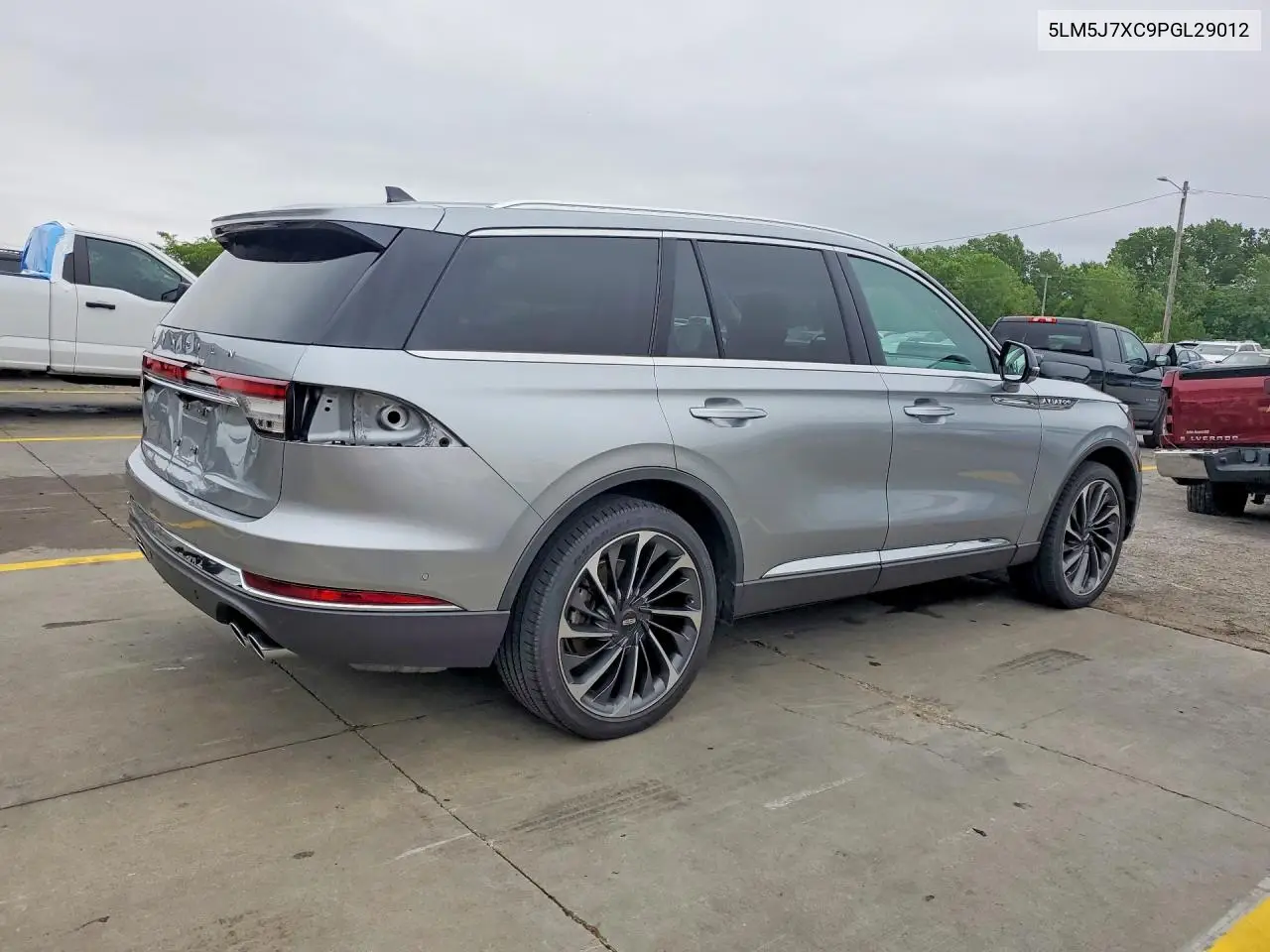 2023 Lincoln Aviator Reserve VIN: 5LM5J7XC9PGL29012 Lot: 58363326