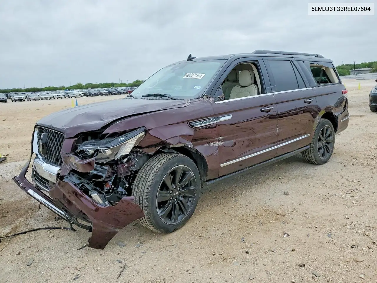 2024 Lincoln Navigator L Black Label VIN: 5LMJJ3TG3REL07604 Lot: 49827196