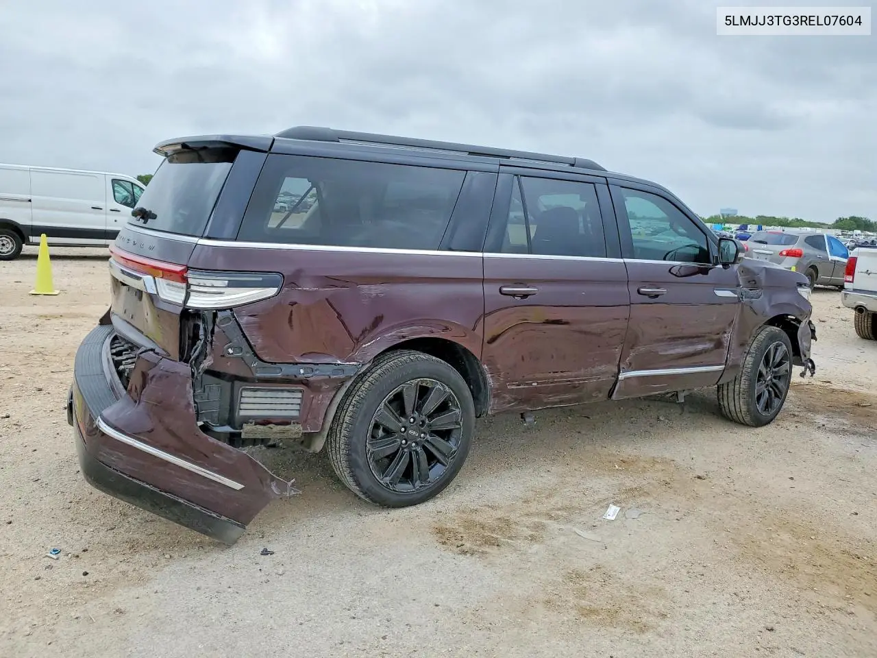 2024 Lincoln Navigator L Black Label VIN: 5LMJJ3TG3REL07604 Lot: 49827196