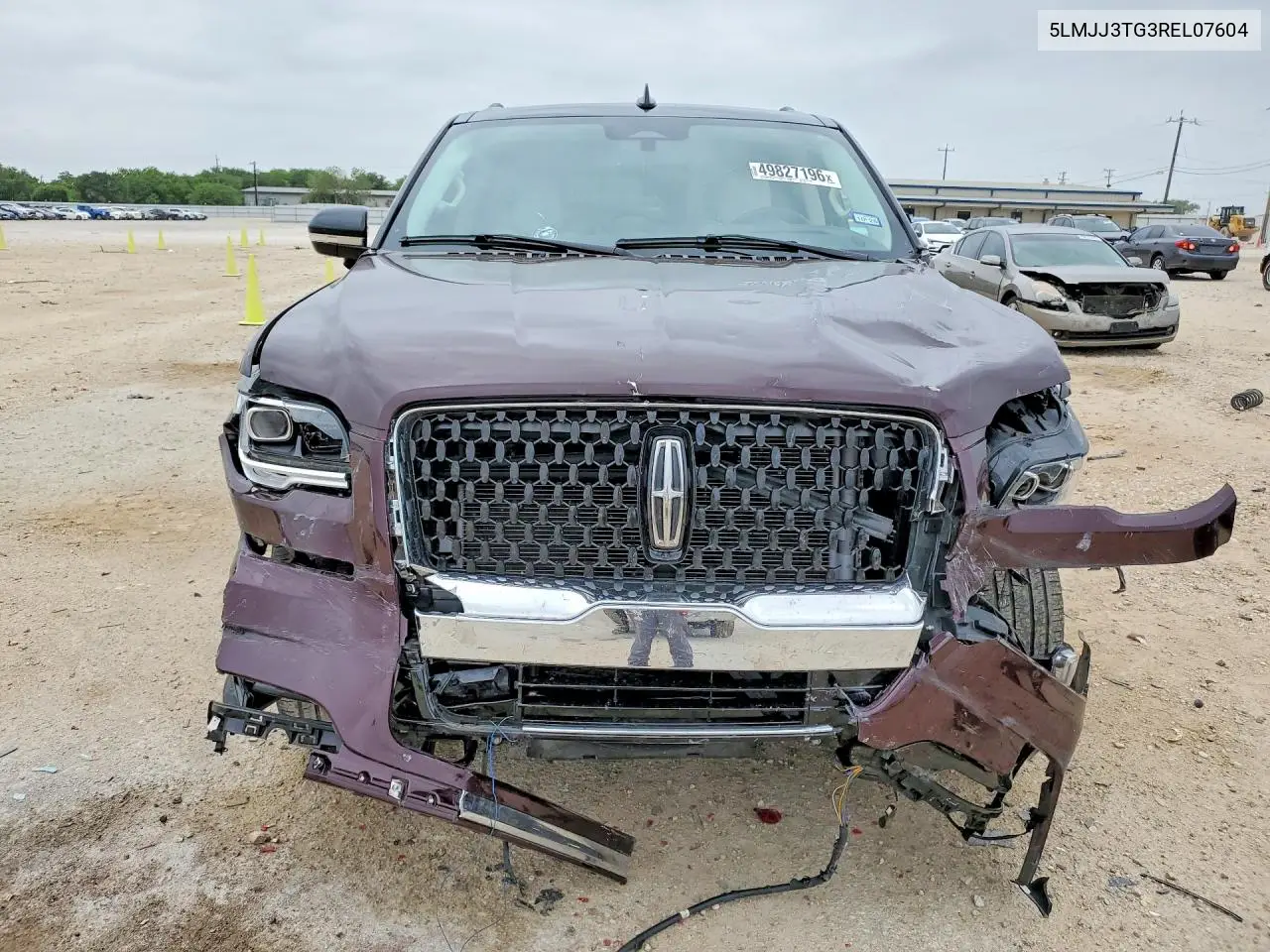 2024 Lincoln Navigator L Black Label VIN: 5LMJJ3TG3REL07604 Lot: 49827196