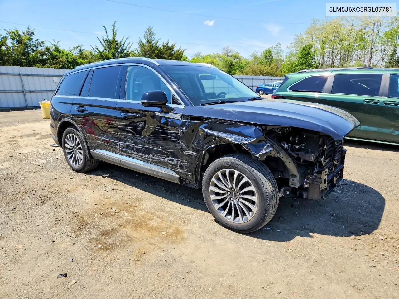 2024 Lincoln Aviator VIN: 5LM5J6XC5RGL07781 Lot: 52157386