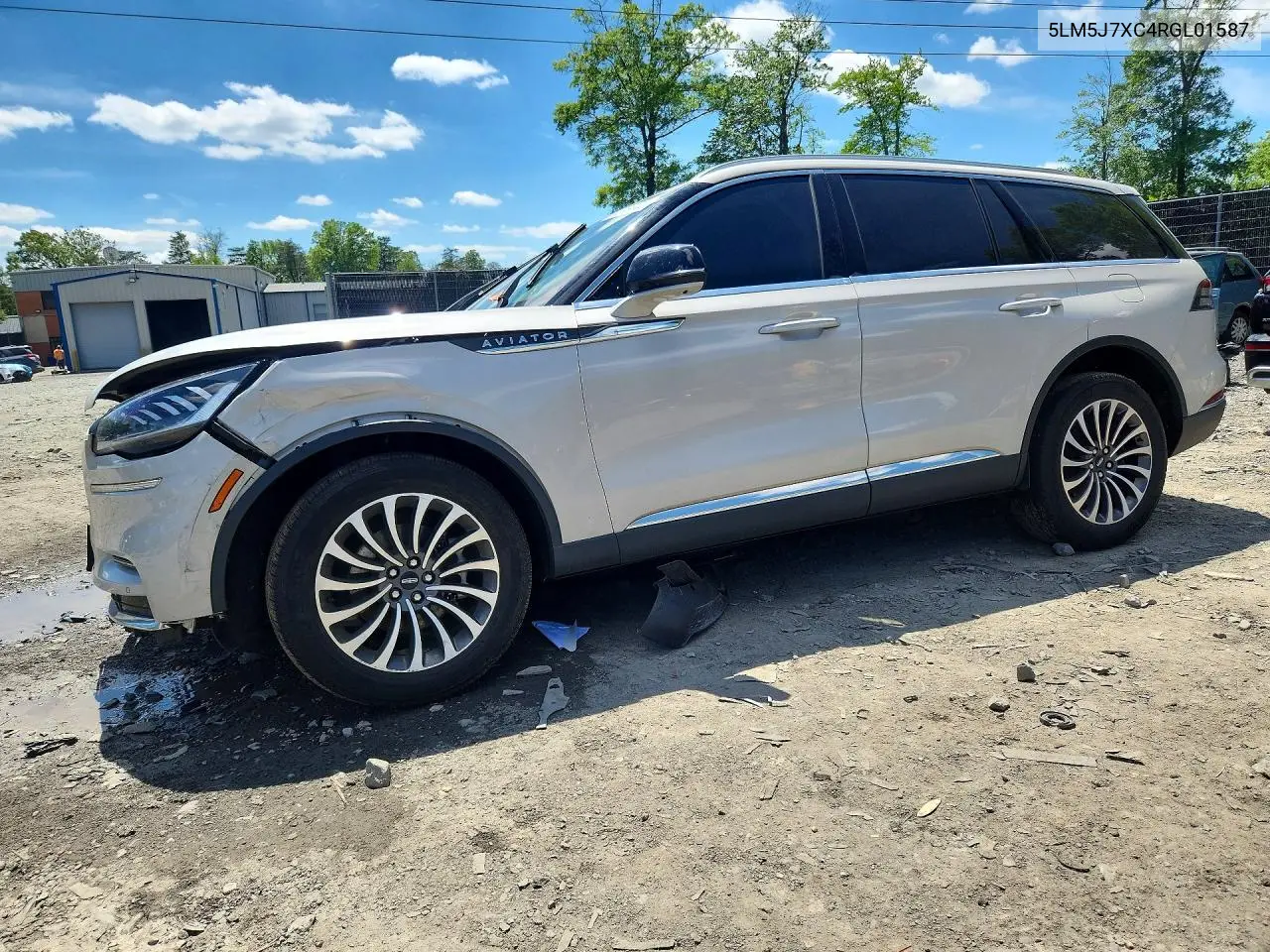 2024 Lincoln Aviator Reserve VIN: 5LM5J7XC4RGL01587 Lot: 53781206