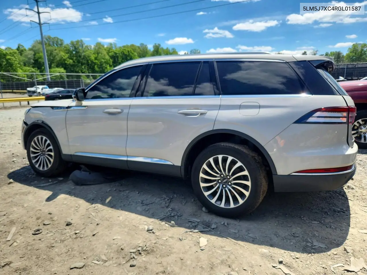 2024 Lincoln Aviator Reserve VIN: 5LM5J7XC4RGL01587 Lot: 53781206