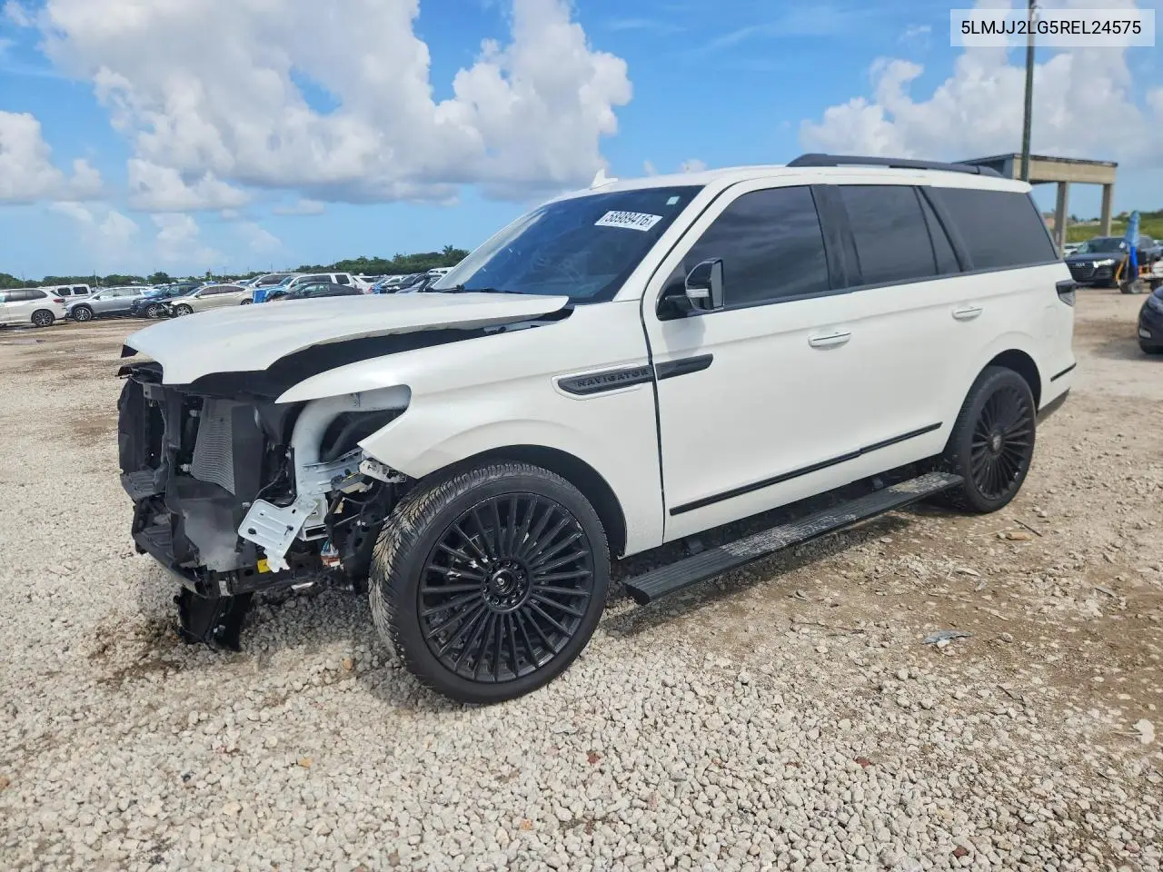 2024 Lincoln Navigator Reserve VIN: 5LMJJ2LG5REL24575 Lot: 58989416