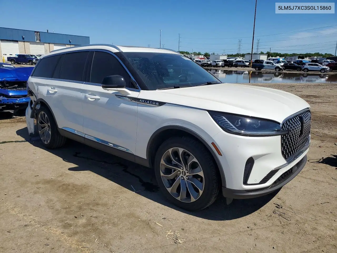 2025 Lincoln Aviator Reserve VIN: 5LM5J7XC3SGL15860 Lot: 55200776