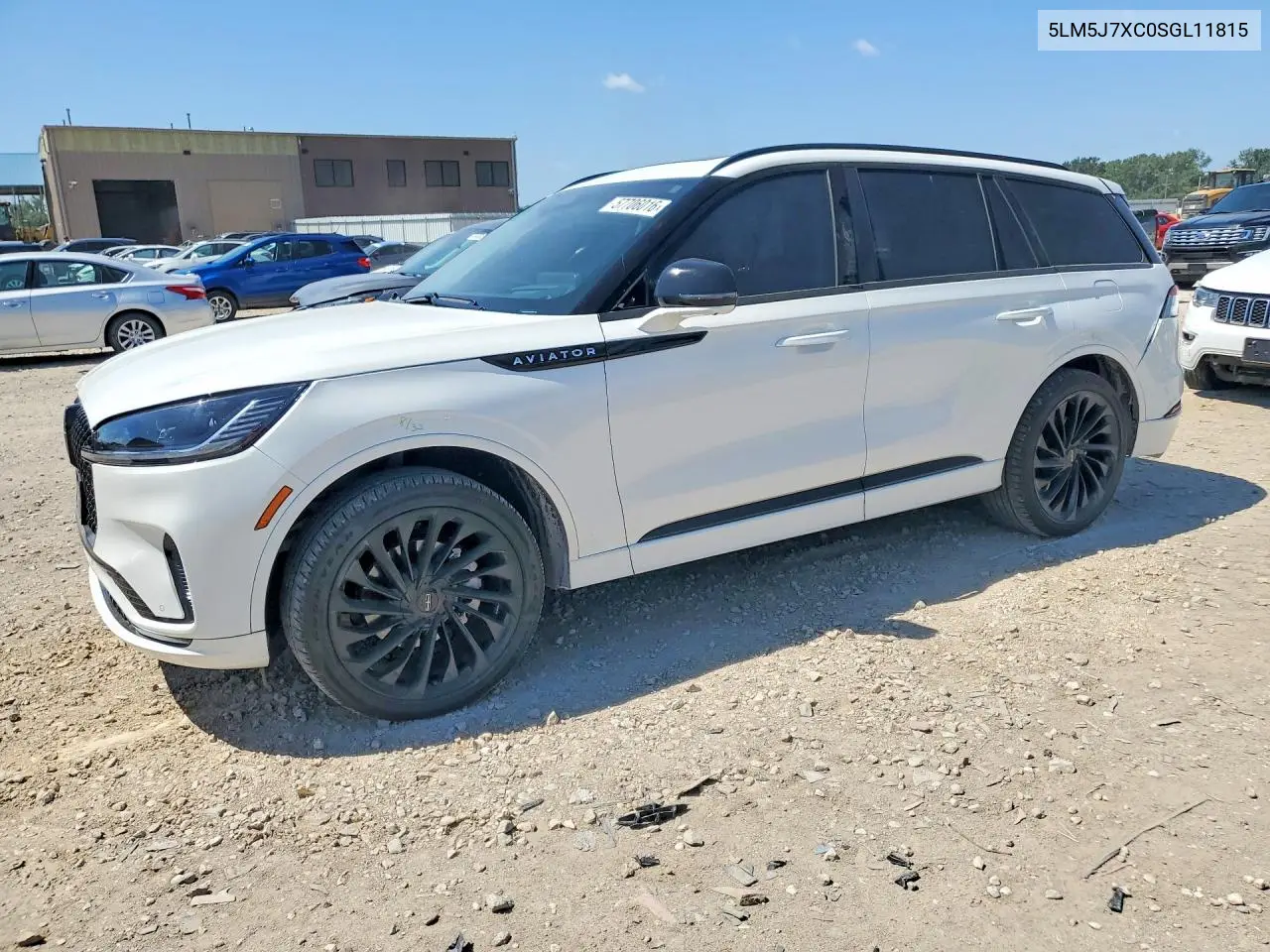 2025 Lincoln Aviator Reserve VIN: 5LM5J7XC0SGL11815 Lot: 57706016