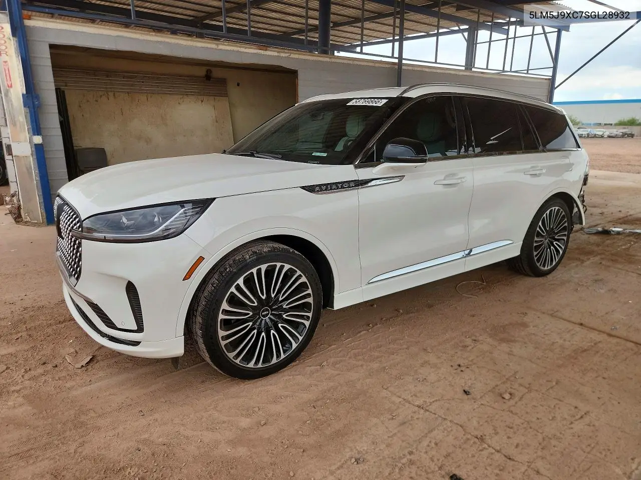 2025 Lincoln Aviator Black Label VIN: 5LM5J9XC7SGL28932 Lot: 58769866