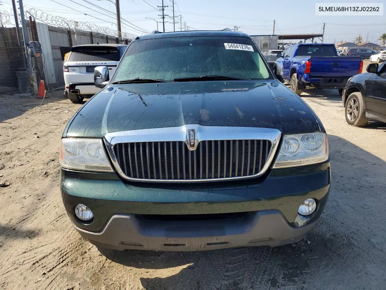 2003 Lincoln Aviator VIN: 5LMEU68H13ZJ02262 Lot: 54041276