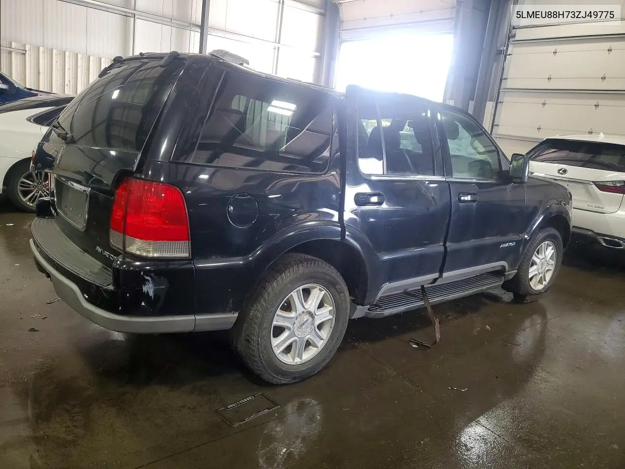 2003 Lincoln Aviator VIN: 5LMEU88H73ZJ49775 Lot: 58771356