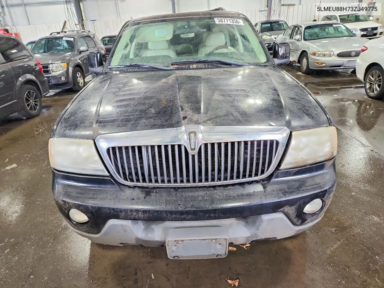 2003 Lincoln Aviator VIN: 5LMEU88H73ZJ49775 Lot: 58771356