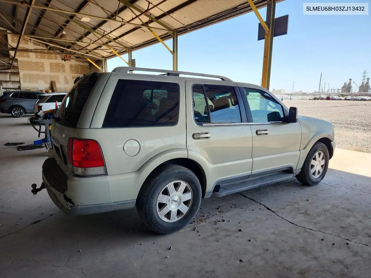 2003 Lincoln Aviator VIN: 5LMEU68H03ZJ13432 Lot: 60511656