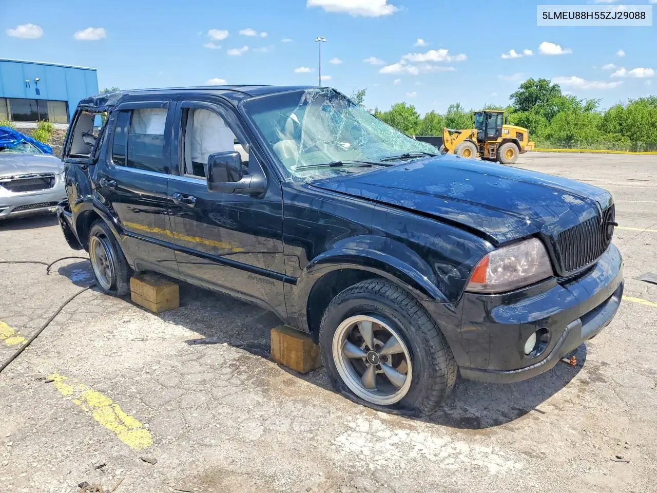 2005 Lincoln Aviator VIN: 5LMEU88H55ZJ29088 Lot: 60184086