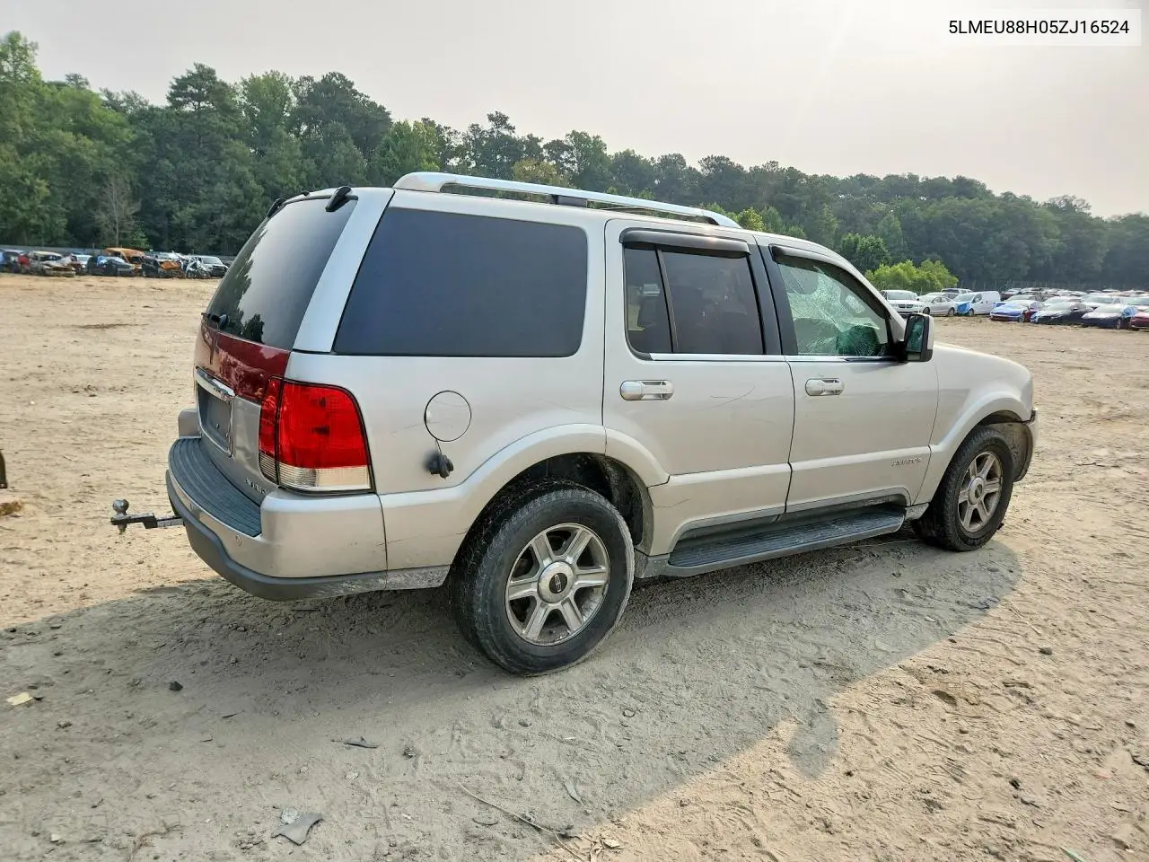 2005 Lincoln Aviator VIN: 5LMEU88H05ZJ16524 Lot: 61307606