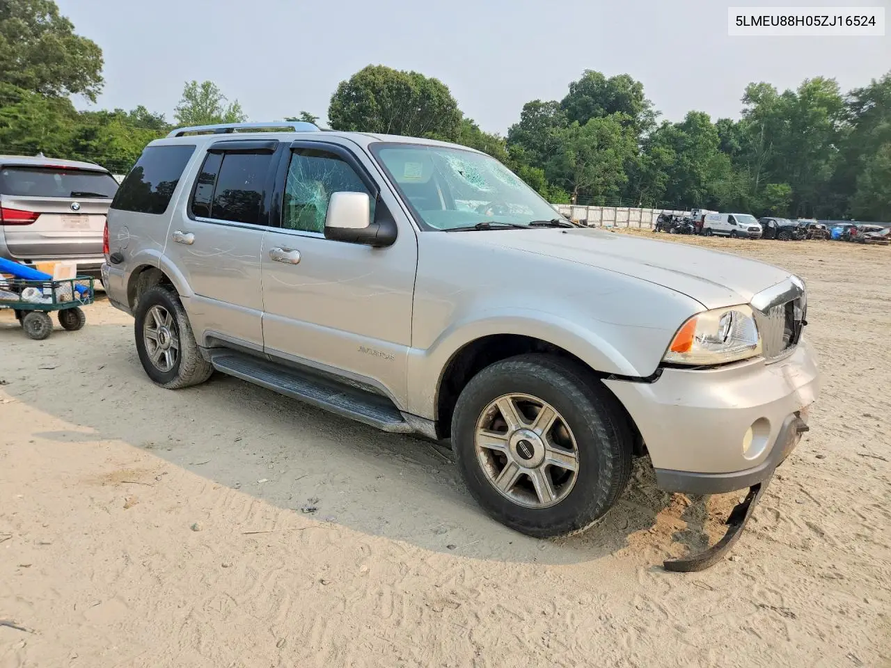 2005 Lincoln Aviator VIN: 5LMEU88H05ZJ16524 Lot: 61307606