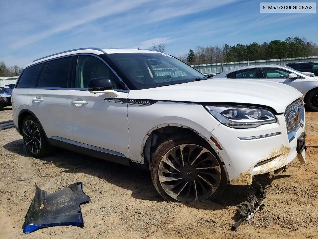 2020 Lincoln Aviator Reserve VIN: 5LM5J7XC0LGL06762 Lot: 46818116