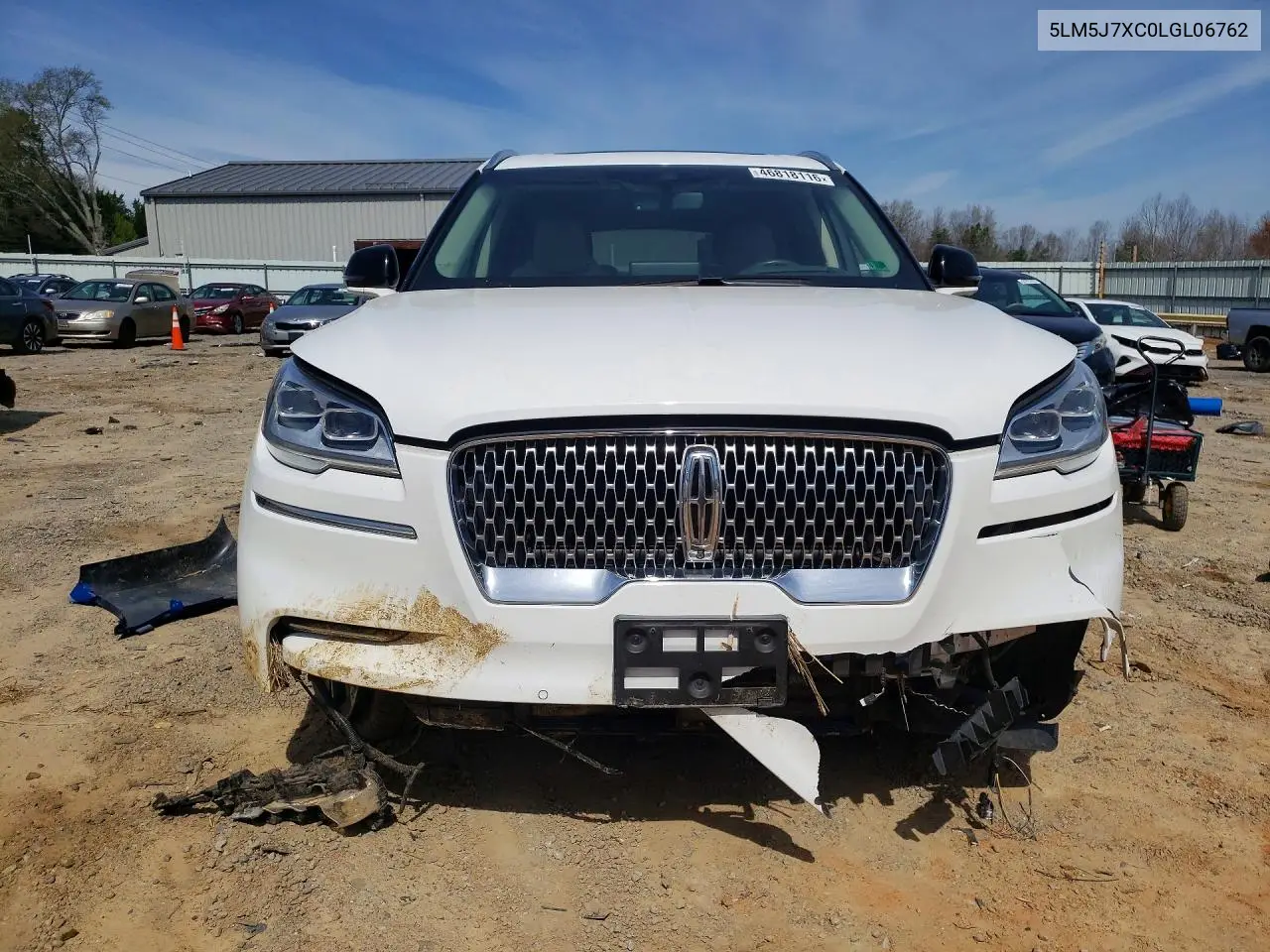 2020 Lincoln Aviator Reserve VIN: 5LM5J7XC0LGL06762 Lot: 46818116
