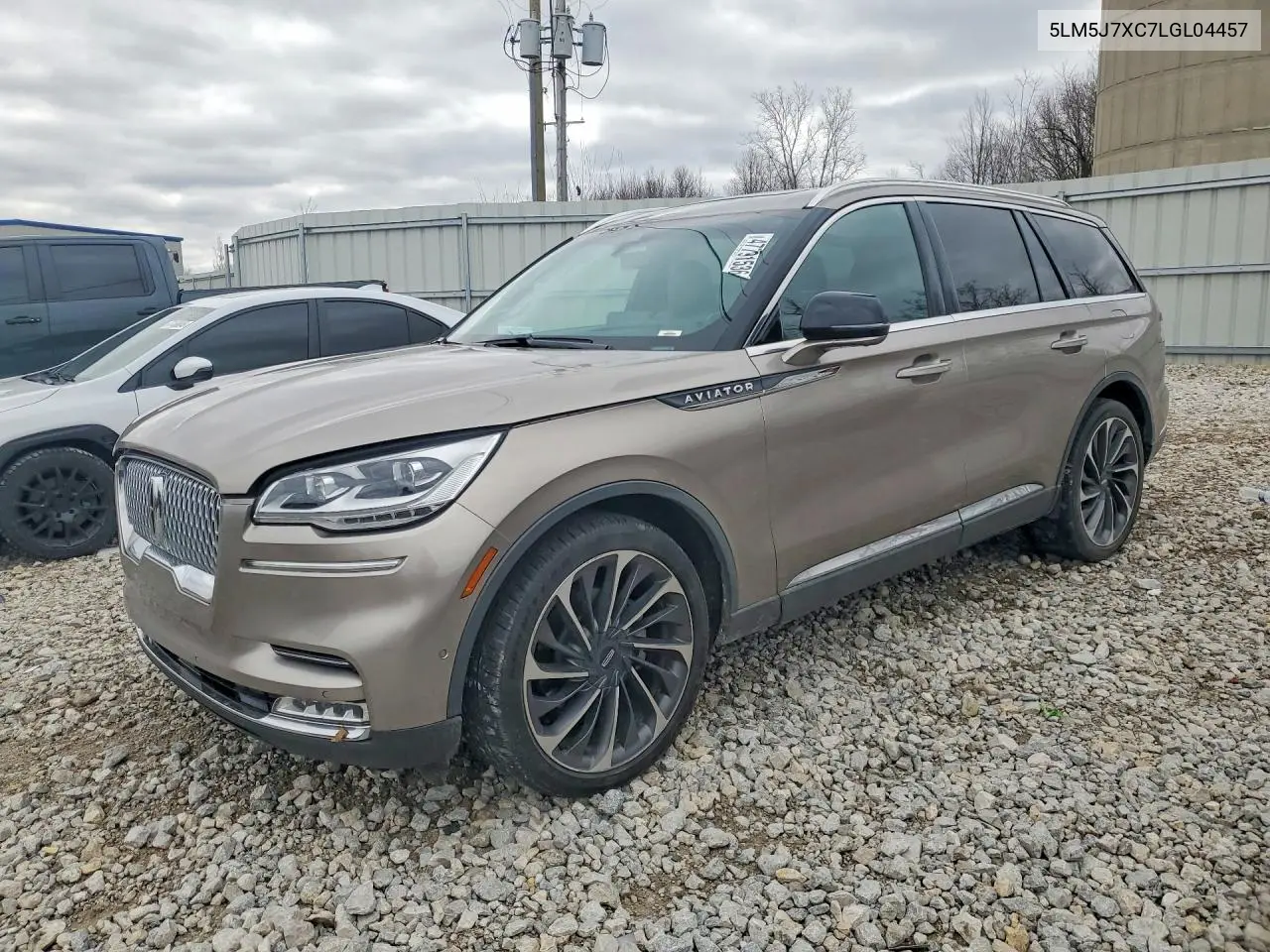 2020 Lincoln Aviator Reserve VIN: 5LM5J7XC7LGL04457 Lot: 47791536