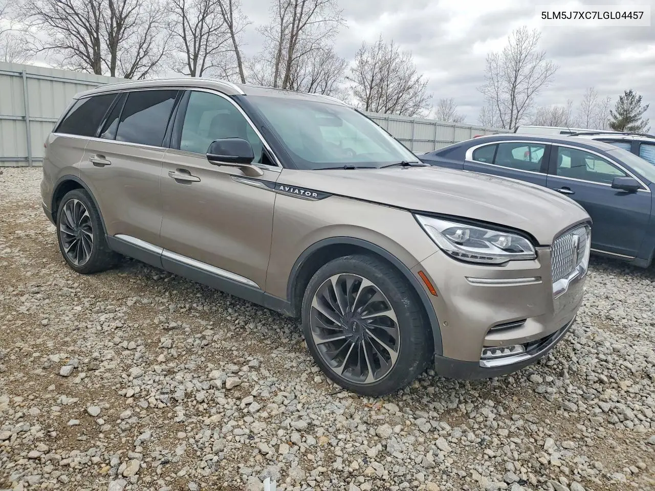 2020 Lincoln Aviator Reserve VIN: 5LM5J7XC7LGL04457 Lot: 47791536
