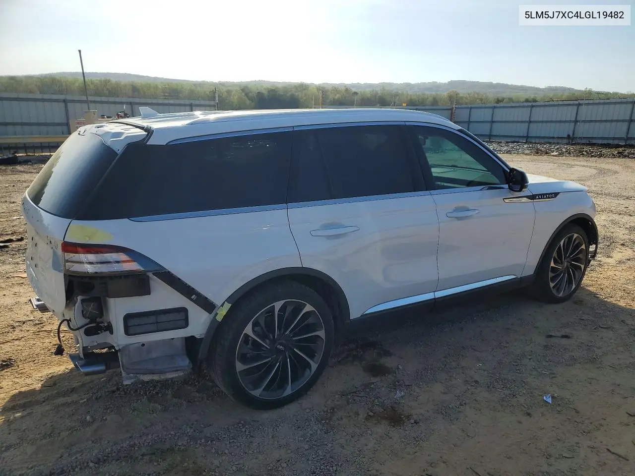 2020 Lincoln Aviator Reserve VIN: 5LM5J7XC4LGL19482 Lot: 48050186