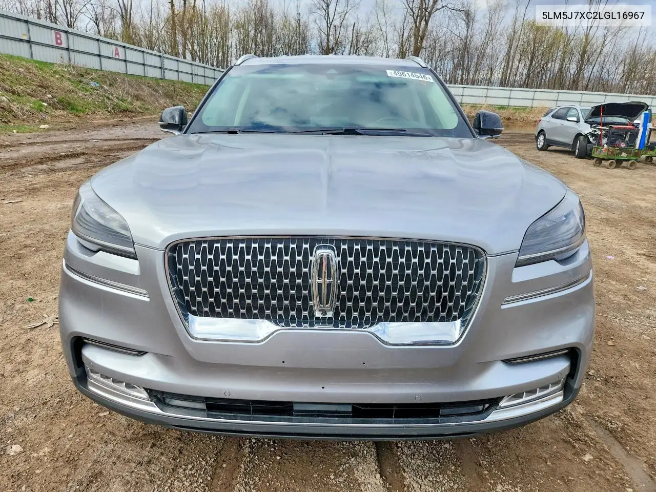 2020 Lincoln Aviator Reserve VIN: 5LM5J7XC2LGL16967 Lot: 49614546