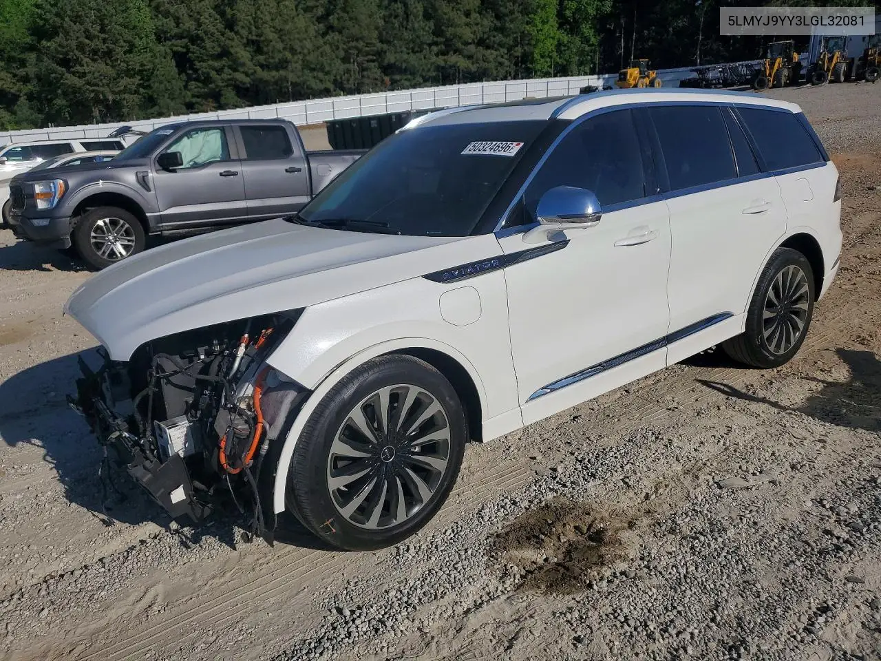 2020 Lincoln Aviator Black Label Grand Touring VIN: 5LMYJ9YY3LGL32081 Lot: 50324696