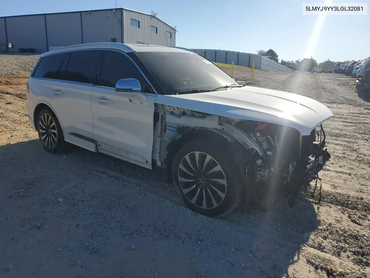 2020 Lincoln Aviator Black Label Grand Touring VIN: 5LMYJ9YY3LGL32081 Lot: 50324696