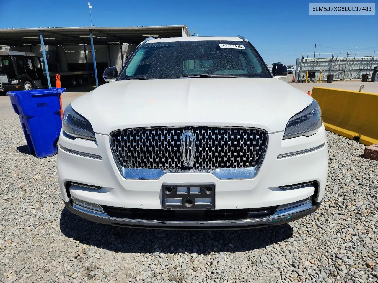 2020 Lincoln Aviator Reserve VIN: 5LM5J7XC8LGL37483 Lot: 57257426
